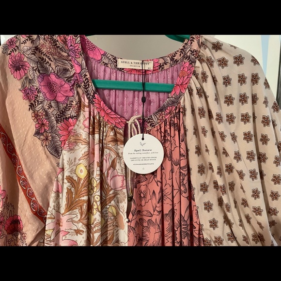 🌈🦄🌈🦄 SPELL RENEW DRESS BNWT 💦 - Picture 10 of 10